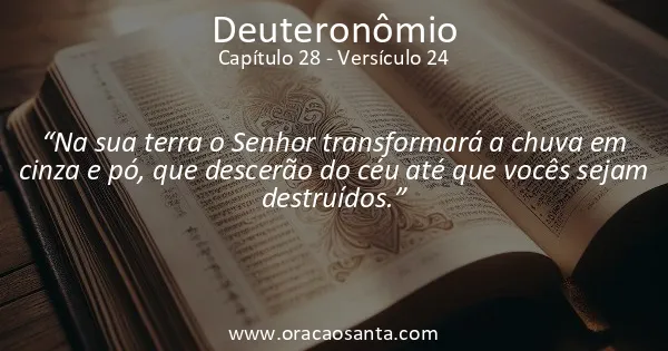 Deuteronômio 28:24