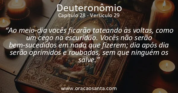 Deuteronômio 28:29
