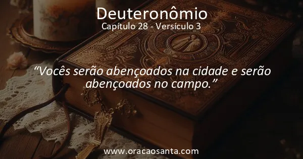 Deuteronômio 28:3