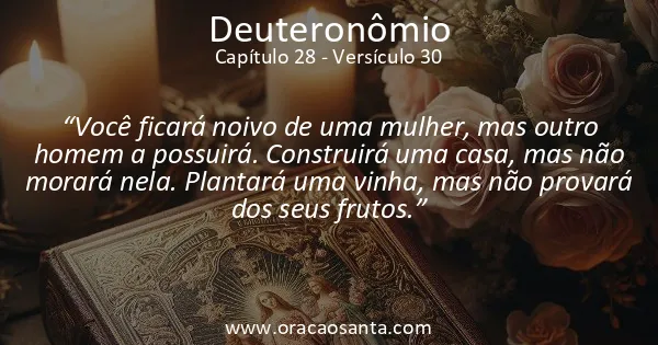Deuteronômio 28:30