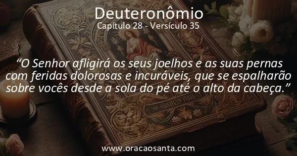Deuteronômio 28:35