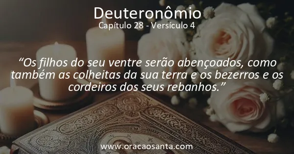 Deuteronômio 28:4