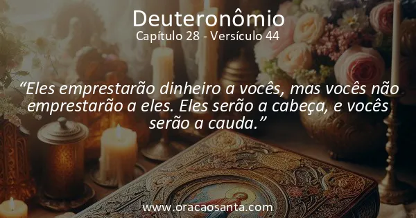 Deuteronômio 28:44