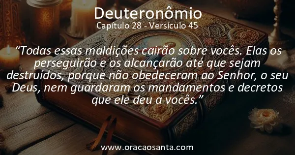 Deuteronômio 28:45
