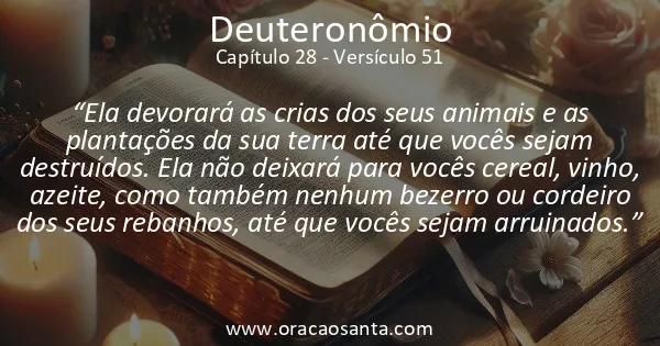 Deuteronômio 28:51