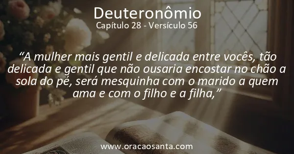 Deuteronômio 28:56