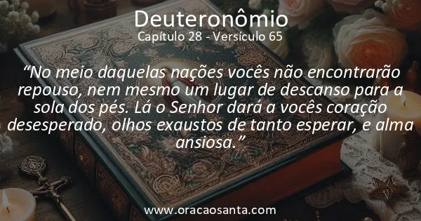 Deuteronômio 28:65