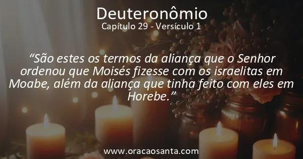 Deuteronômio 29:1