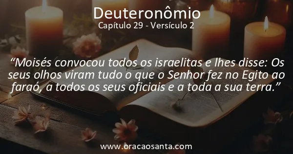 Deuteronômio 29:2