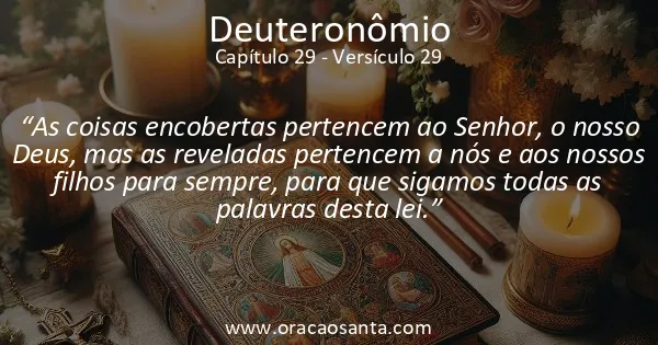 Deuteronômio 29:29