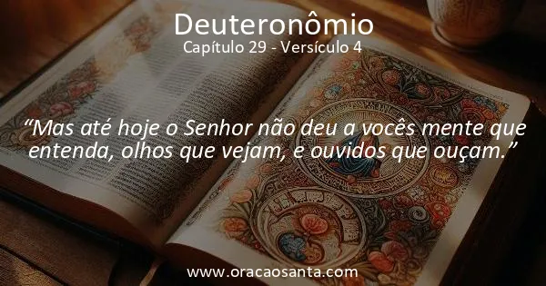 Deuteronômio 29:4