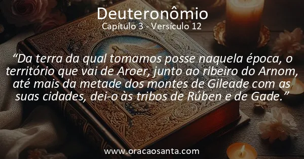 Deuteronômio 3:12