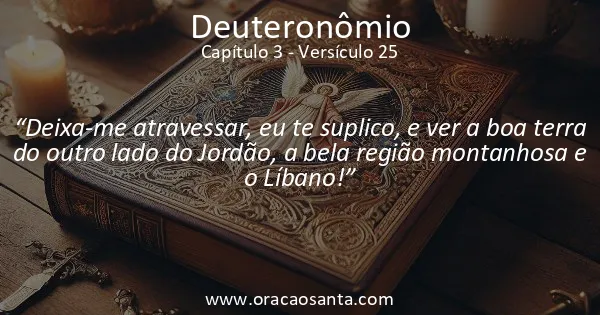 Deuteronômio 3:25