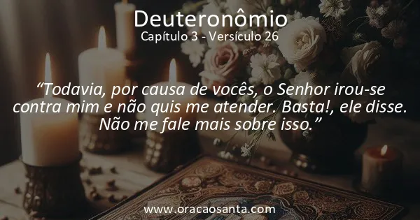 Deuteronômio 3:26