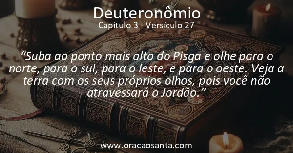 Deuteronômio 3:27