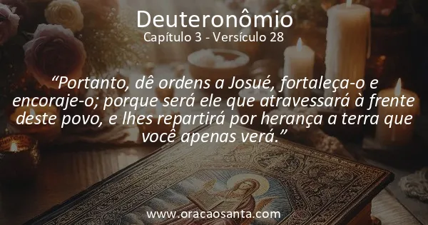 Deuteronômio 3:28