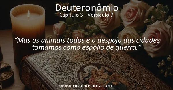 Deuteronômio 3:7