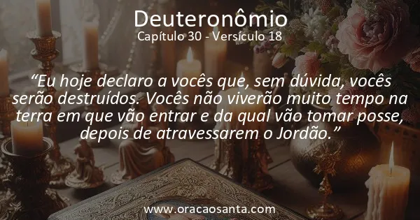 Deuteronômio 30:18