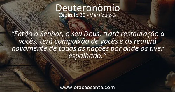Deuteronômio 30:3