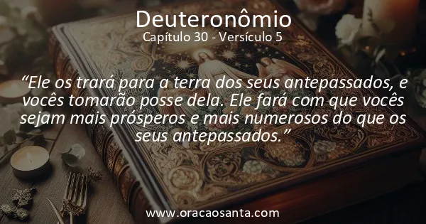 Deuteronômio 30:5