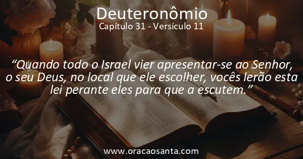Deuteronômio 31:11