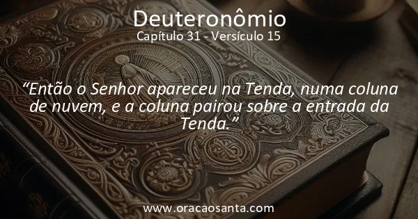 Deuteronômio 31:15