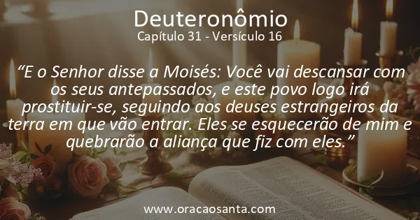 Deuteronômio 31:16