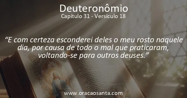 Deuteronômio 31:18