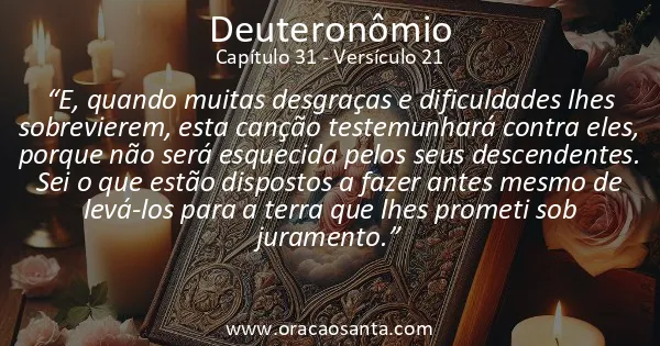 Deuteronômio 31:21