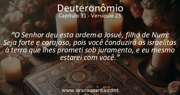 Deuteronômio 31:23