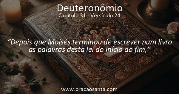 Deuteronômio 31:24