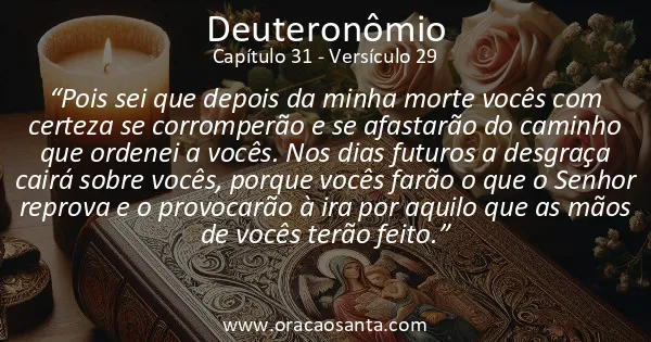 Deuteronômio 31:29