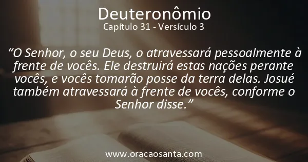 Deuteronômio 31:3