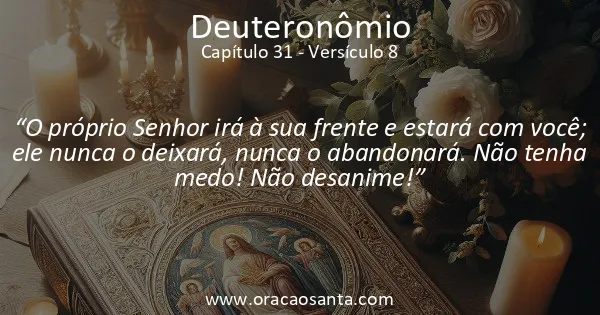 Deuteronômio 31:8