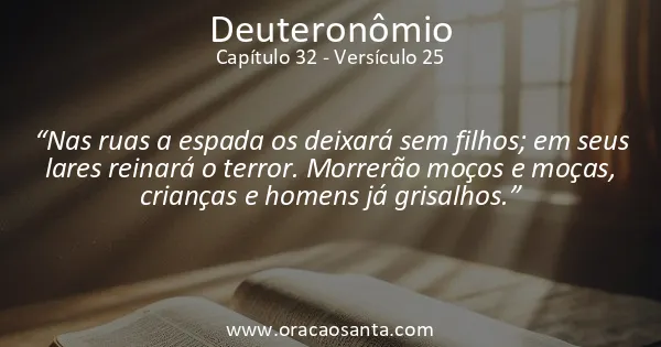 Deuteronômio 32:25