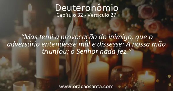 Deuteronômio 32:27