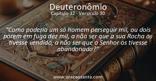 Deuteronômio 32:30