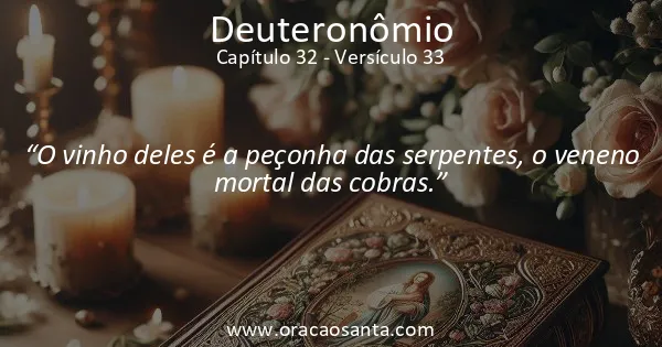 Deuteronômio 32:33