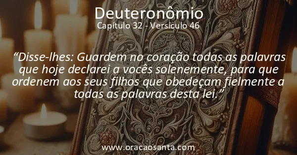 Deuteronômio 32:46