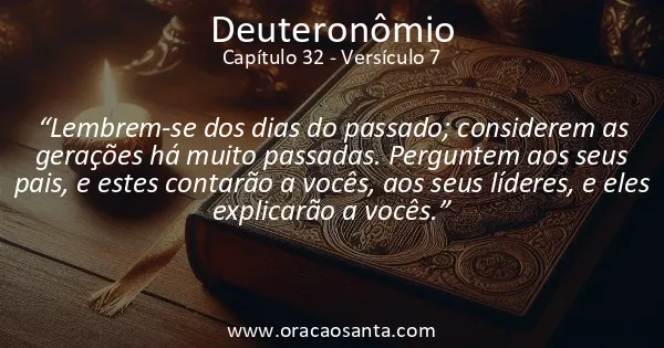 Deuteronômio 32:7