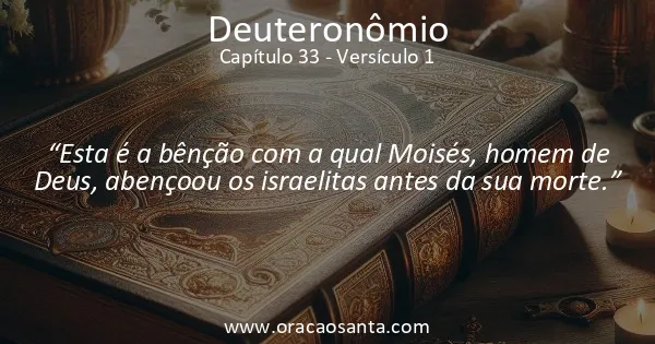 Deuteronômio 33:1