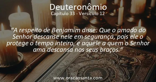 Deuteronômio 33:12