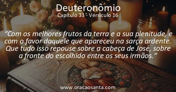 Deuteronômio 33:16