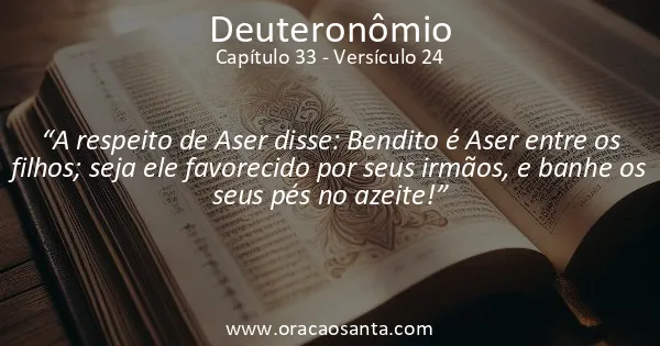 Deuteronômio 33:24