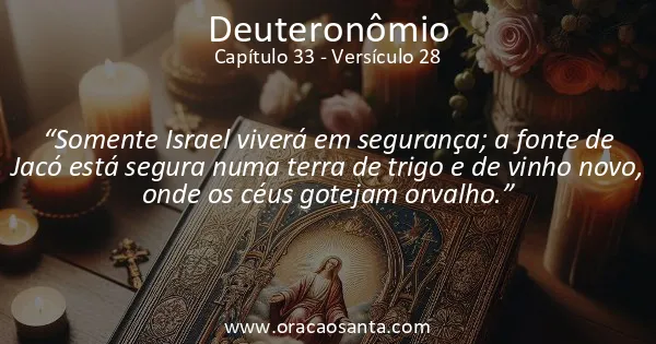 Deuteronômio 33:28
