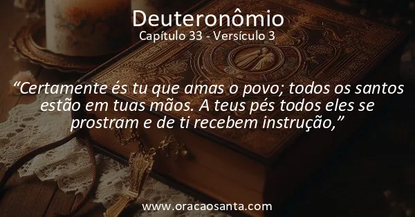 Deuteronômio 33:3