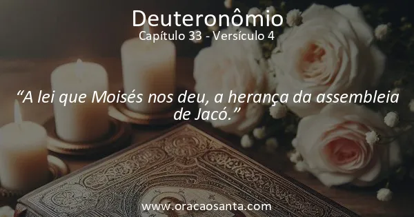 Deuteronômio 33:4