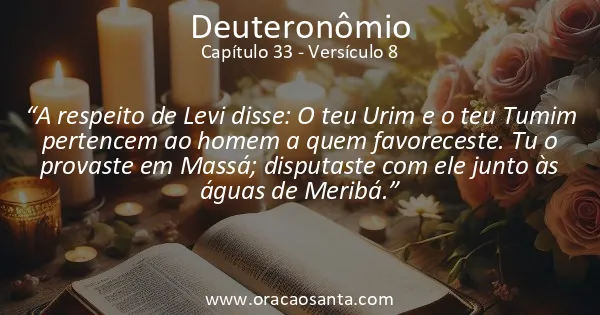 Deuteronômio 33:8
