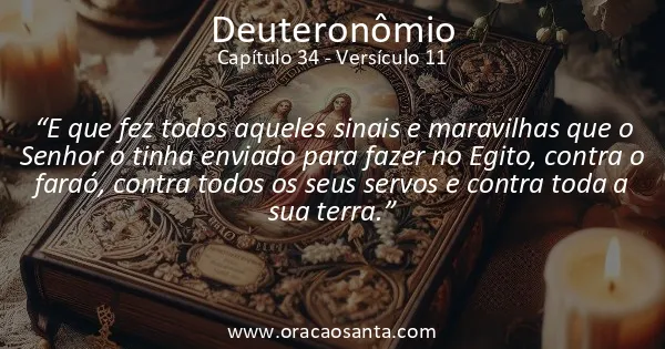 Deuteronômio 34:11