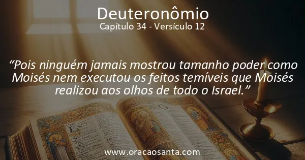 Deuteronômio 34:12